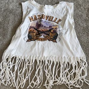 Nashville tank top! Size XL but fits like a small